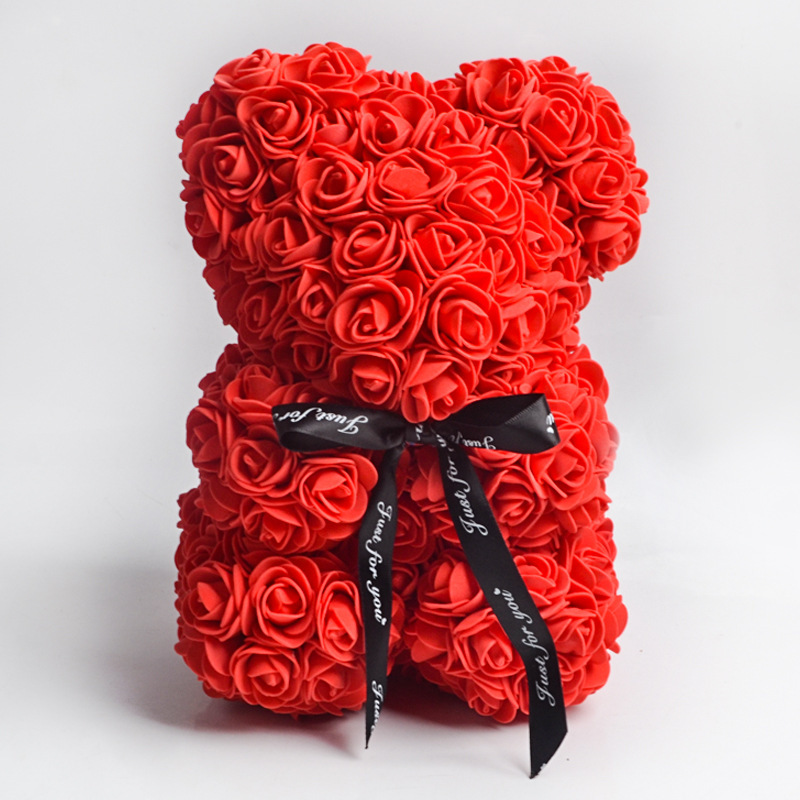 Rosenbär mit Geschenkbox
