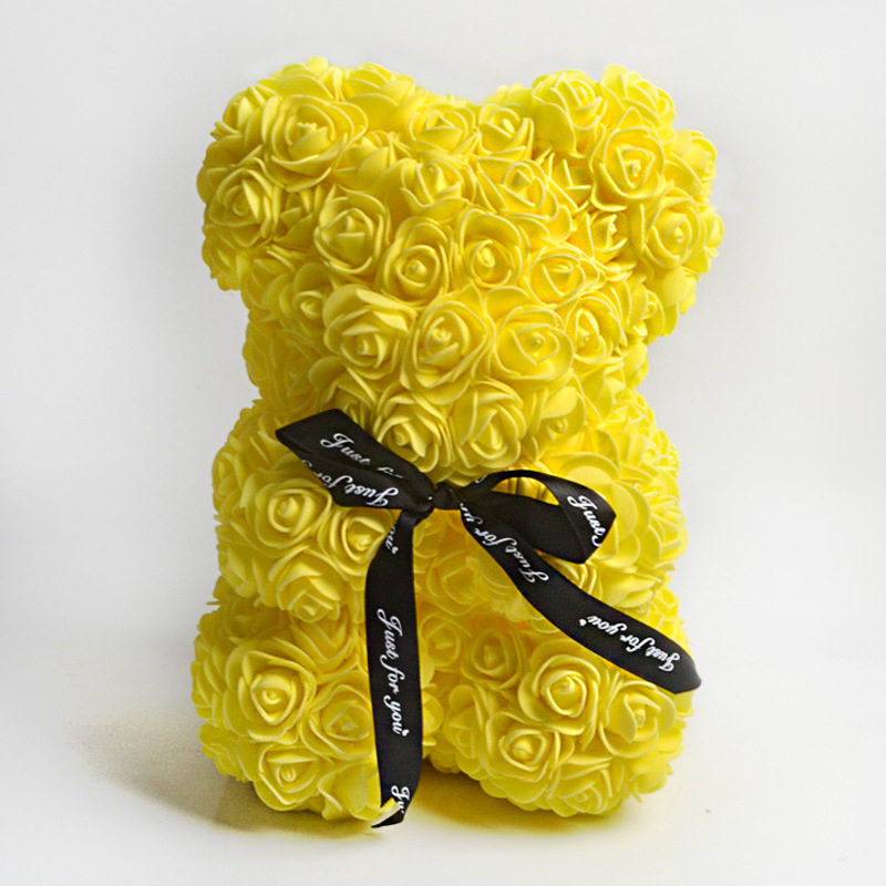 Rosenbär mit Geschenkbox