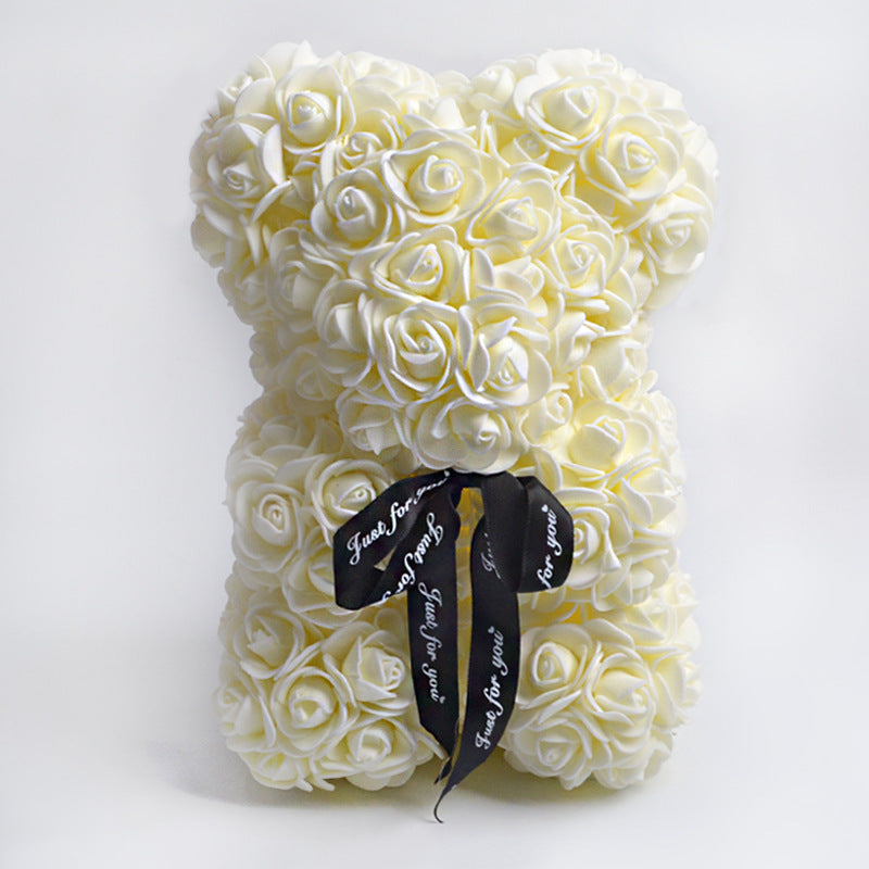 Rosenbär mit Geschenkbox