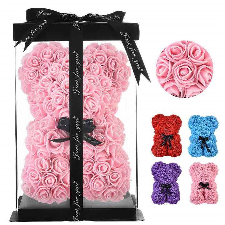 Rosenbär mit Geschenkbox